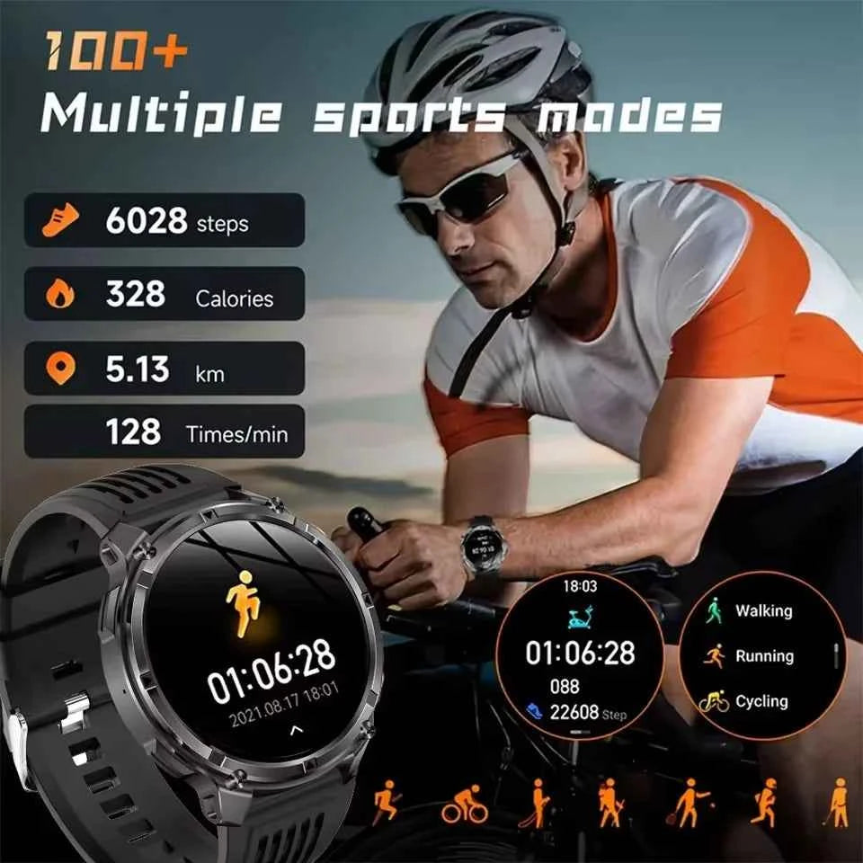 Smartwatch T-Rex 3 Pro Ultra – Edición Militar 1100mAh