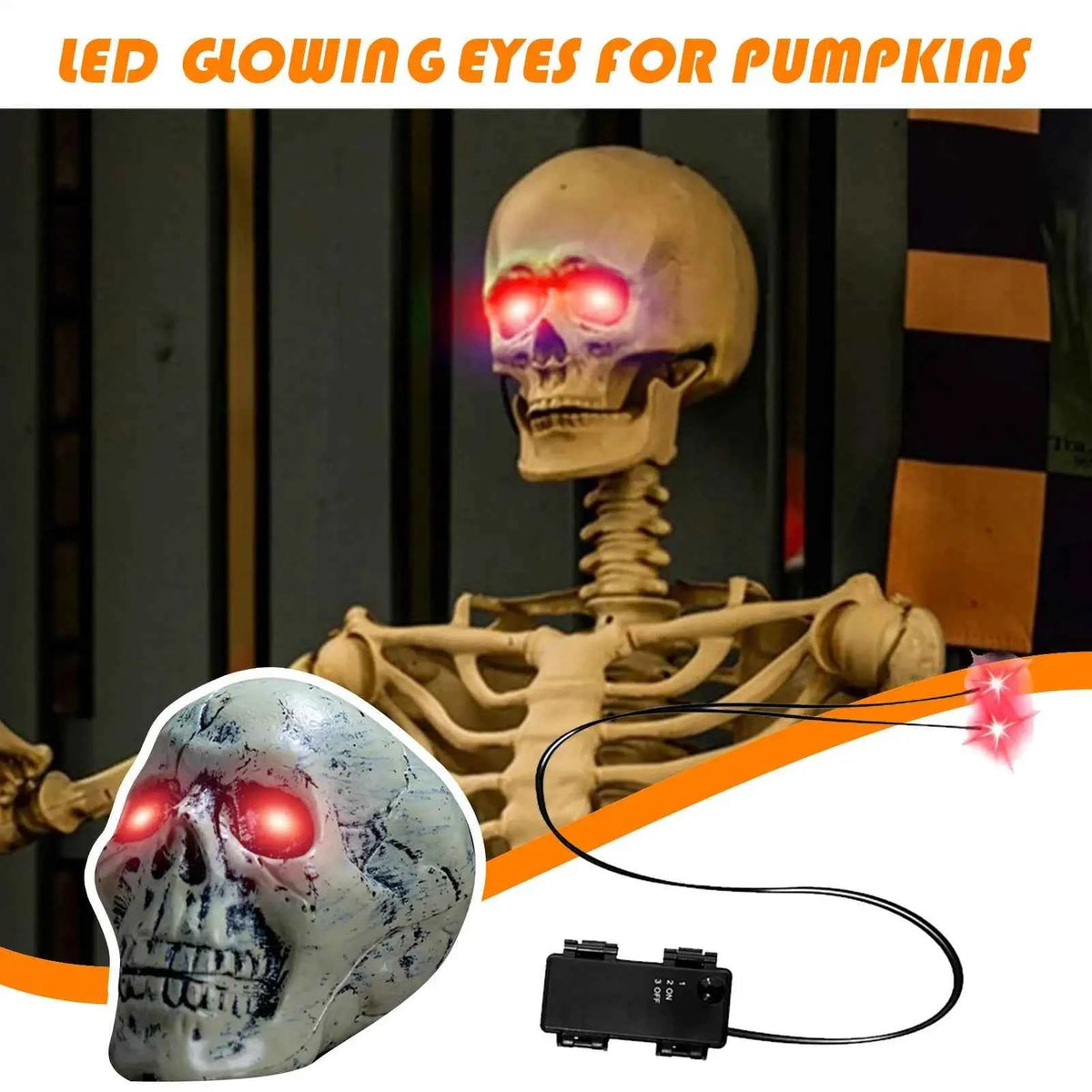 Spooky Eyes™ — Luces LED de Halloween