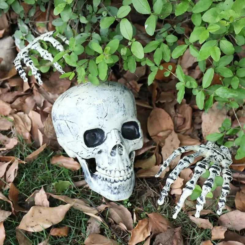 Estacas de Esqueleto Realistas – Decoración de Halloween para Jardín y Exterior.