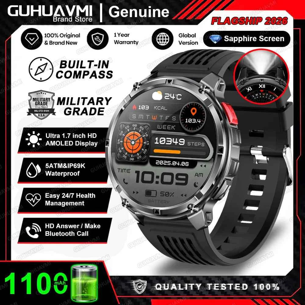 Smartwatch T-Rex 3 Pro Ultra – Edición Militar 1100mAh