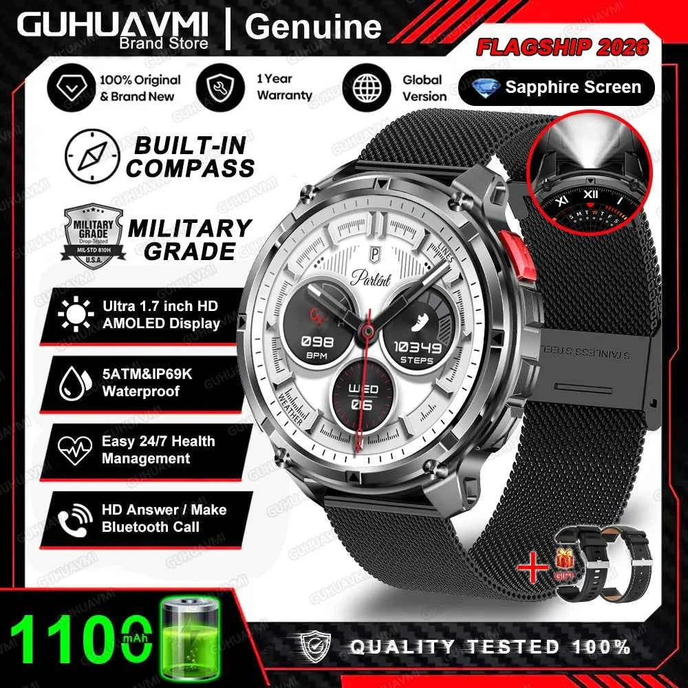 Smartwatch T-Rex 3 Pro Ultra – Edición Militar 1100mAh
