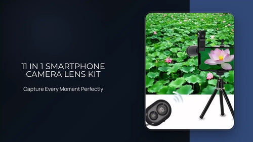 11 in 1 Smartphone Camera Lens Kit by@Outfy